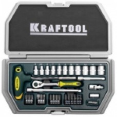      Набор слесарно-монтажных инструментов KRAFTOOL "INDUSTRY", 34 предмета 	  