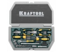      Набор слесарно-монтажных инструментов KRAFTOOL "INDUSTRY", 33 предмета 	  